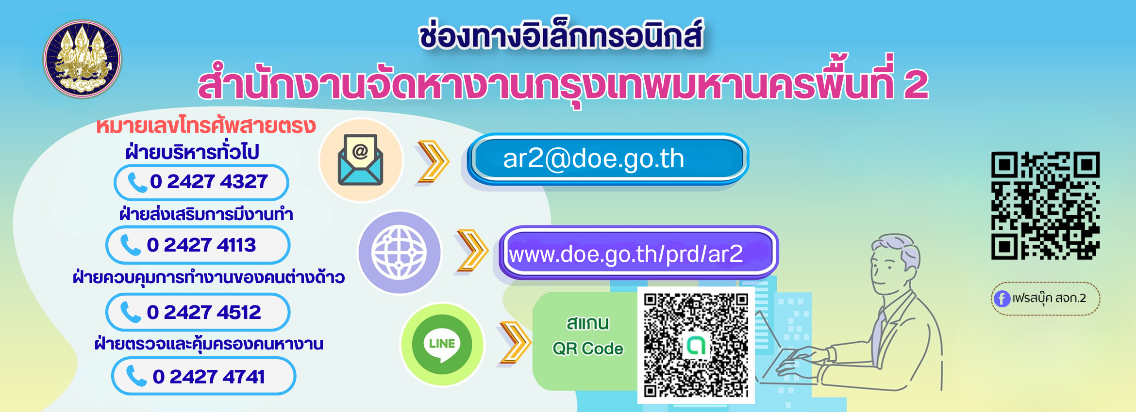 ช่องทางติดต่อ