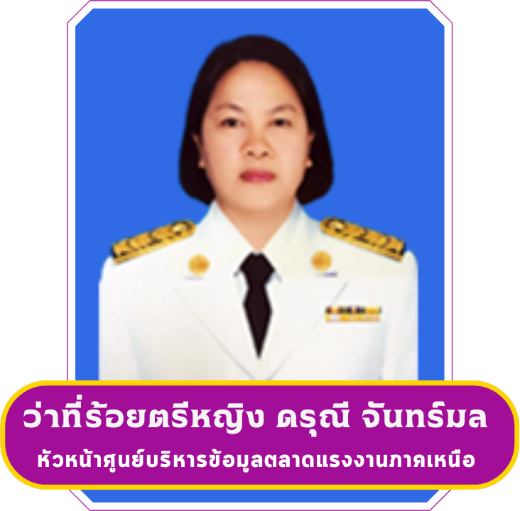 หัวหน้าศูนย์บริหารข้อมูลตลาดแรงงานภาคเหนือ