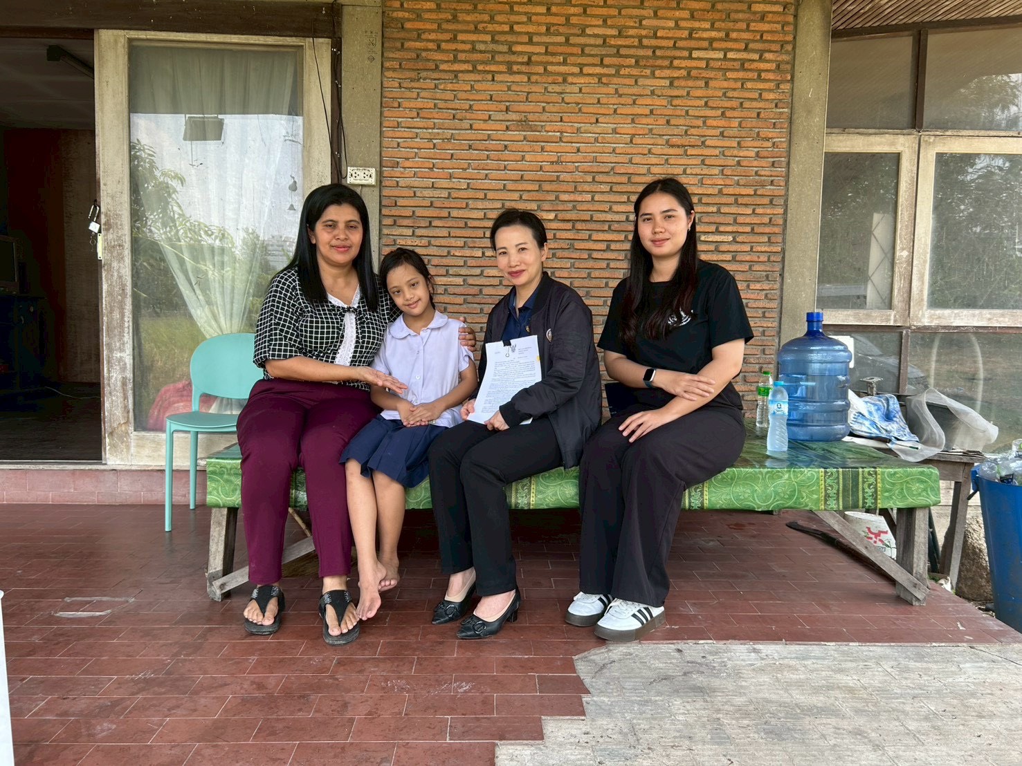 ฝ่ายส่งเสริมการมีงานทำ ออกตรวจเยี่ยมการขอรับสิทธิ์ของคนพิการตามมาตรา 35