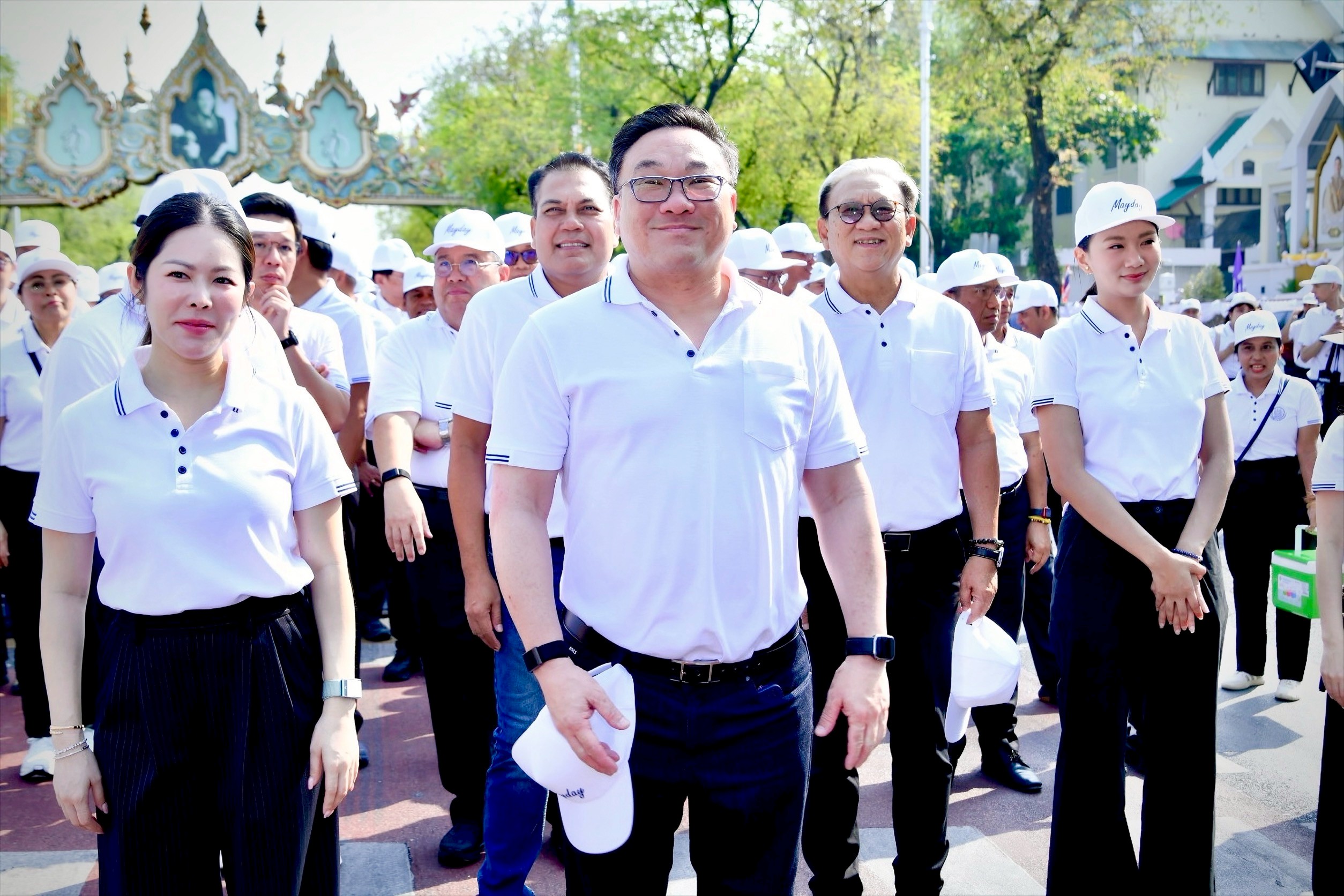 ผู้บริหารกรมการจัดหางาน ร่วมเดินริ้วขบวนเทิดพระเกียรติ เนื่องในวันแรงงานแห่งชาติ ปี 2569