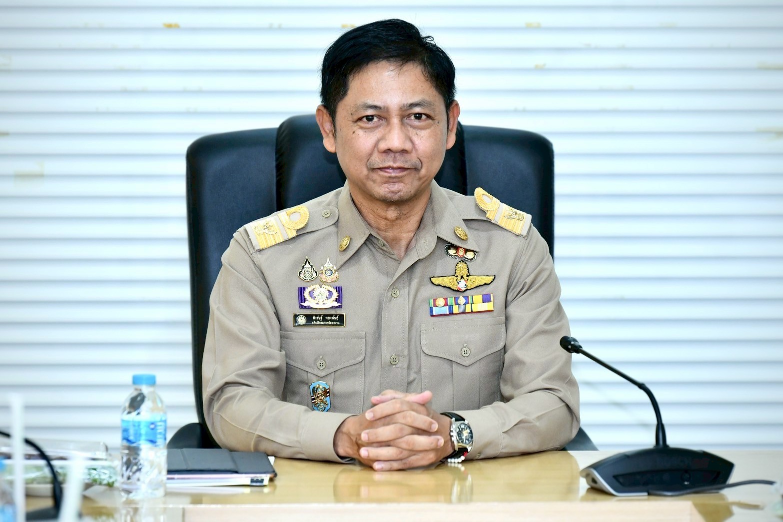 ประชุมการเตรียมความพร้อมของหน่วยงานในสังกัดสู่การสมัครศูนย์ราชการสะดวก (GECC)