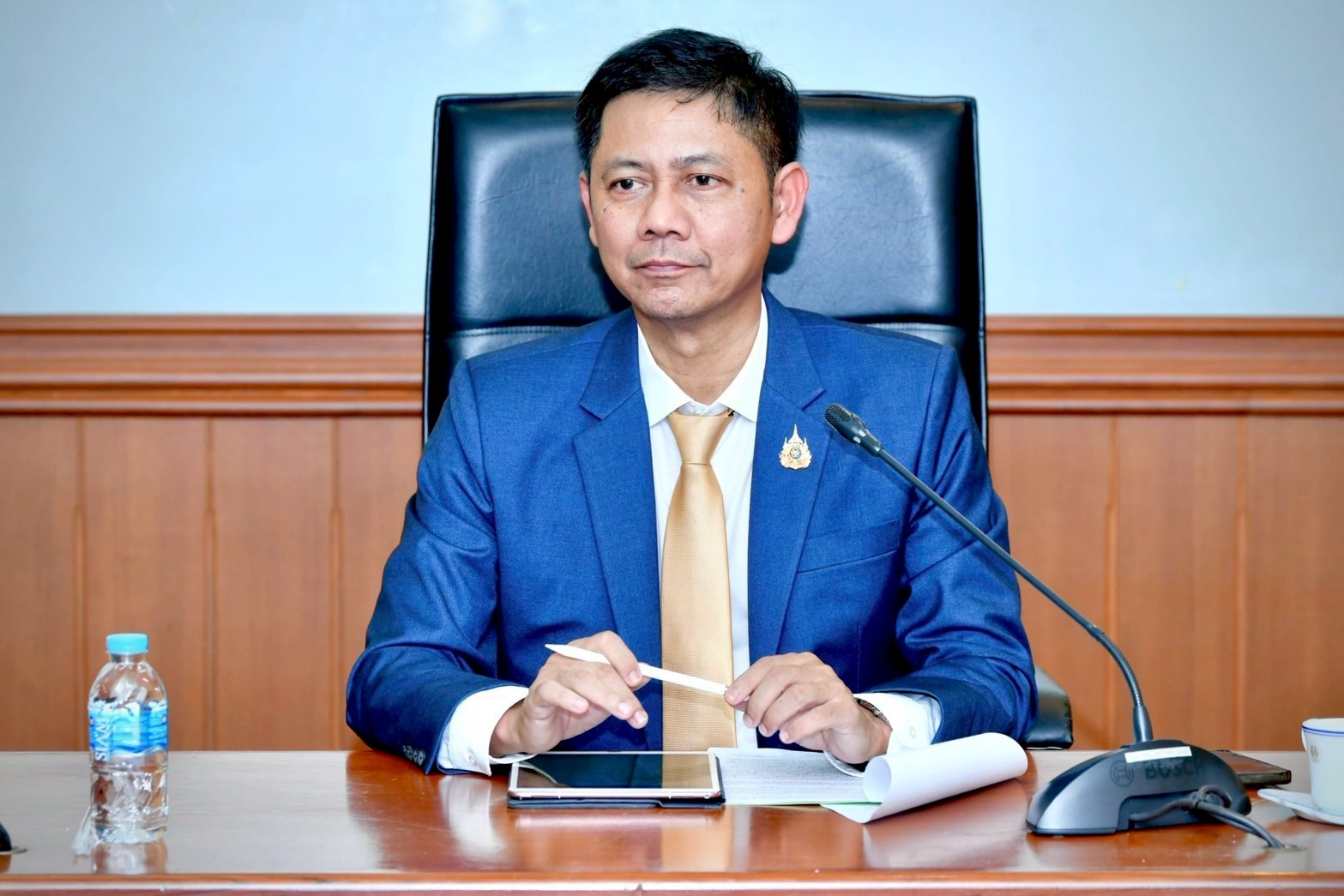 ต้อนรับรองประธานกรรมการ หอการค้าไทย และประธานคณะกรรมการแรงงานและพัฒนาฝีมือแรงงาน พร้อมคณะ