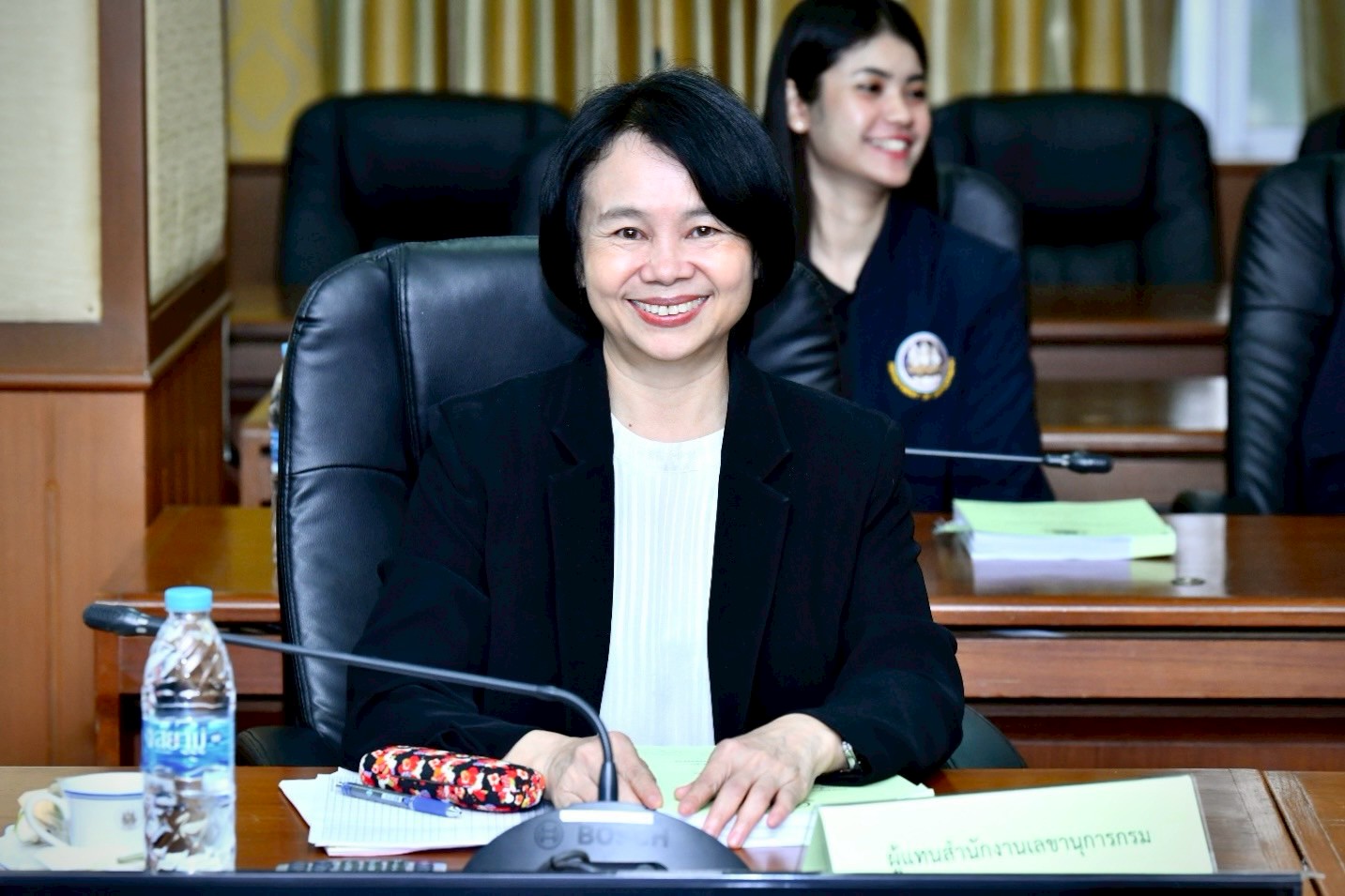 ประชุมคณะอนุกรรมการพิจารณากลั่นกรองการจัดสรรเงินกองทุนเพื่อการบริหารจัดการการทำงานของคนต่างด้าวฯ