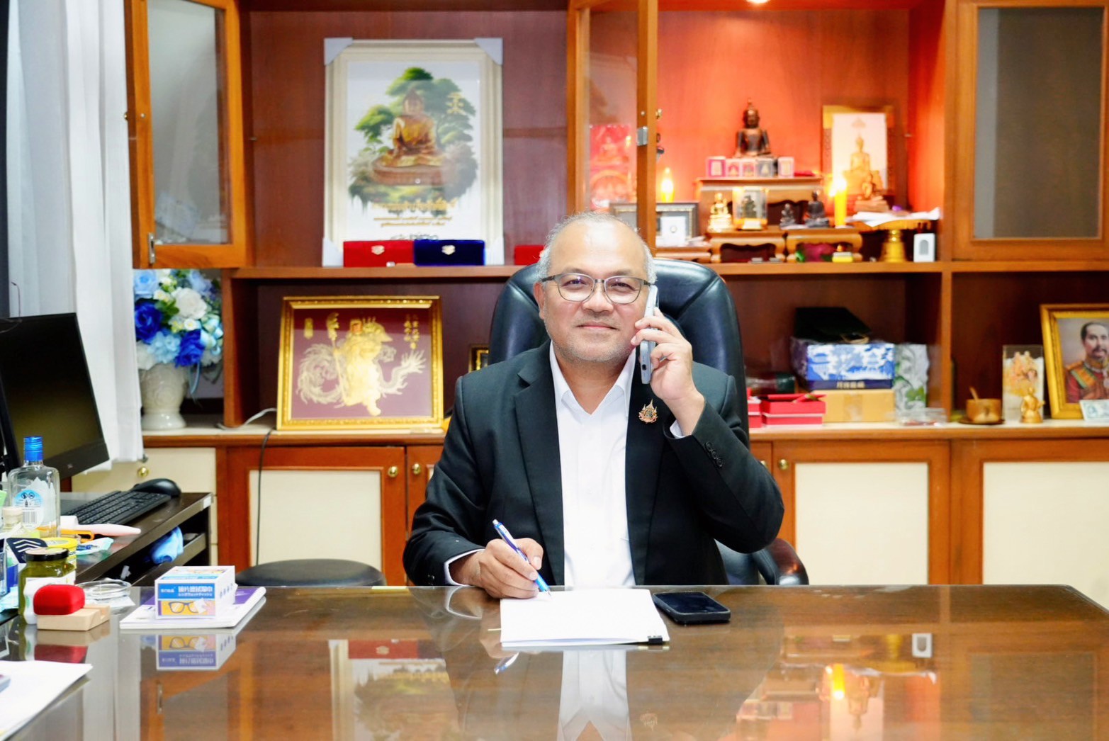 ผู้ตรวจราชการกรม กรมการจัดหางาน ให้สัมภาษณ์ทางโทรศัพท์ในรายการ “สถานีประชาชน”