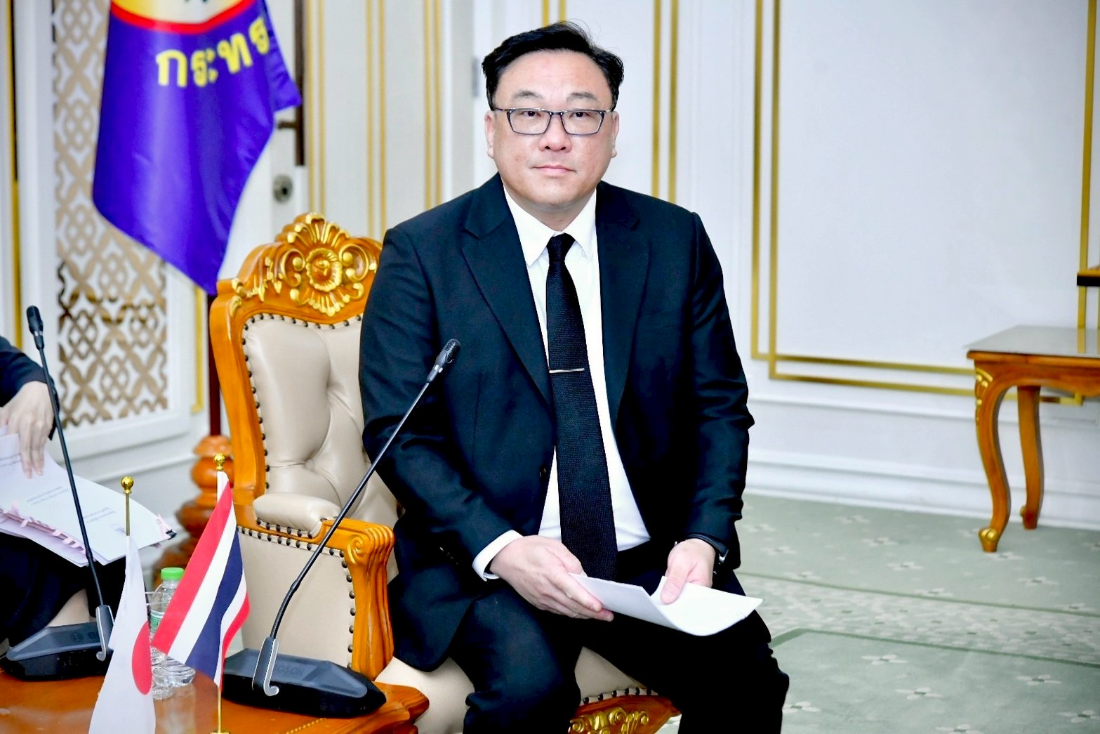 อธิบดีกรมการจัดหางาน ร่วมให้การต้อนรับเอกอัครราชทูตญี่ปุ่นประจำประเทศไทย พร้อมคณะ