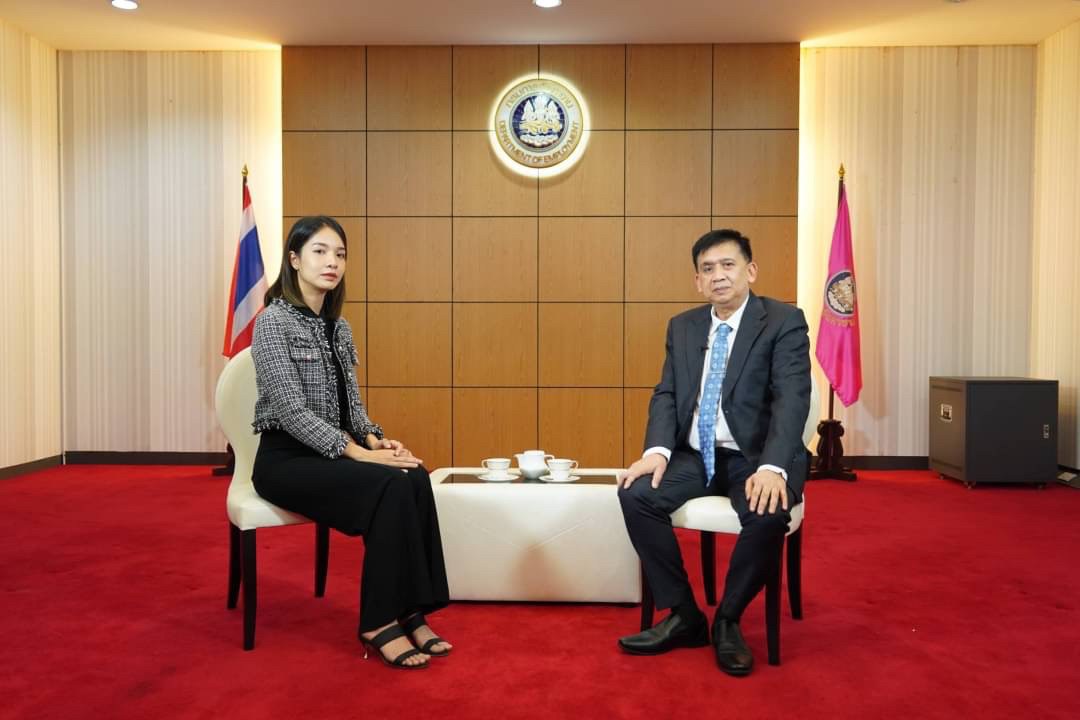 อธิบดีกรมการจัดหางาน ให้สัมภาษณ์รายการกรุงเทพธุรกิจ Biz Insight ทาง Nation TV ช่อง 22 