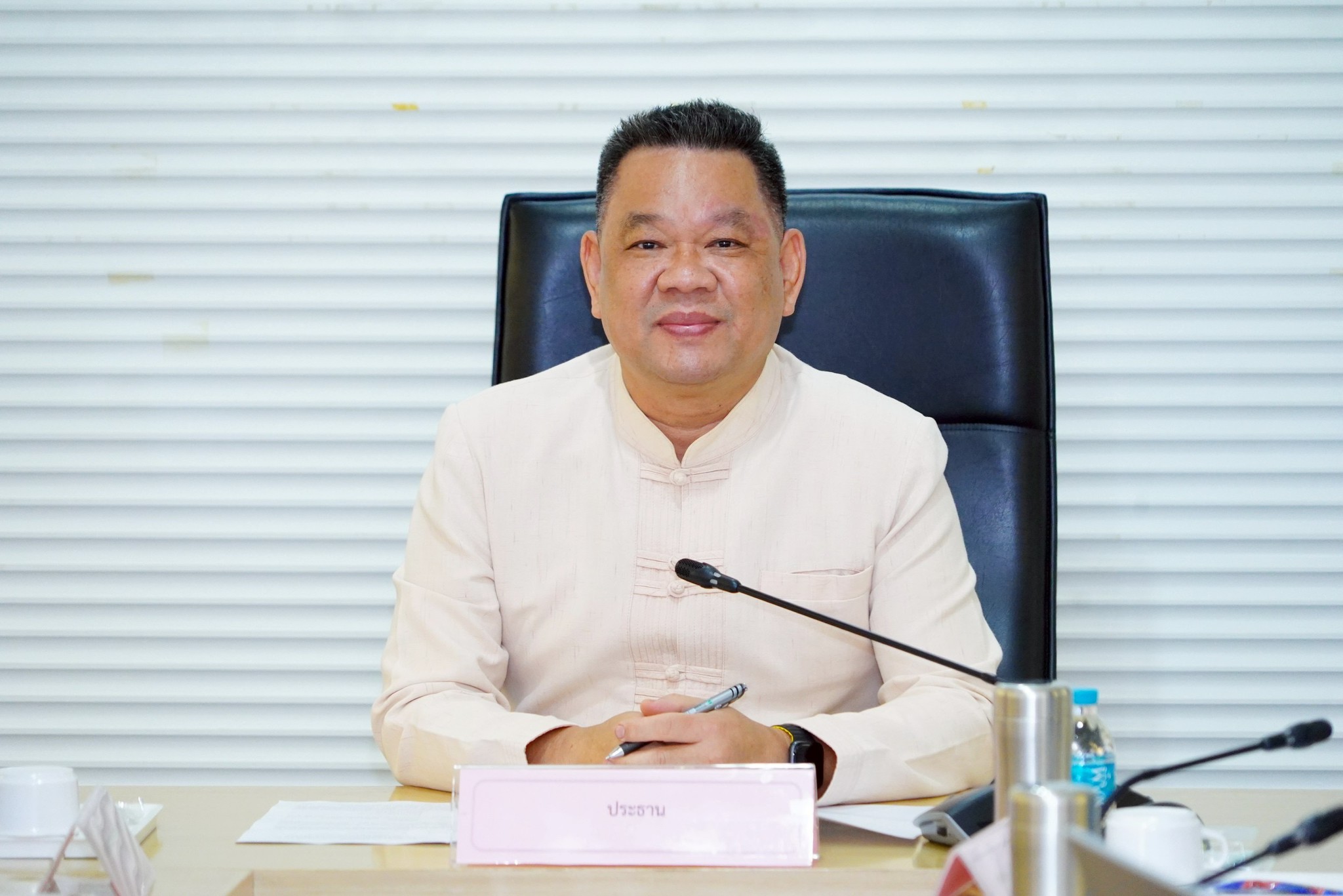 รองอธิบดี กกจ. ประชุมคณะทำงานด้านสถานที่บริการ สนับสนุนข้อมูลเพื่อประกอบการพิจารณาตรวจรับพัสดุฯ