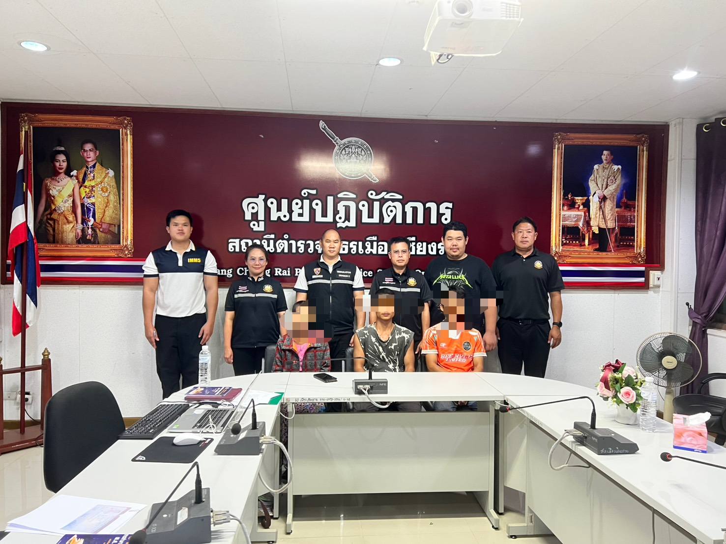 ร่วมตรวจสอบและจับกุม แรงงานเถื่อนผิดกฎหมาย