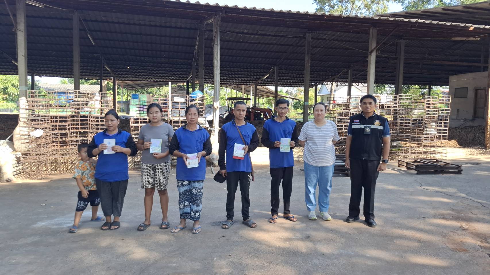 ออกตรวจสอบการทำงานของคนต่างด้าว / นายจ้างสถานประกอบการ