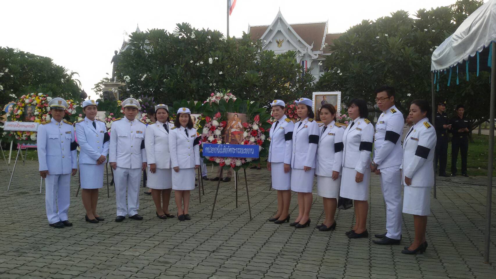 พิธี ถวายพวงมาลา และกล่าวคำถวายราชสดุดีเฉลิมพระเกียรติ เนื่องในวันปิยมหาราช