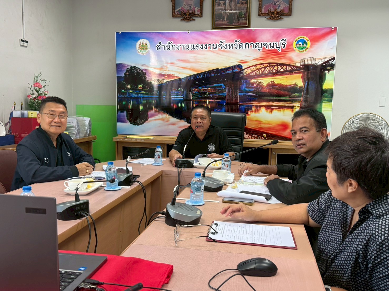 ประชุมหัวหน้าส่วนราชการสังกัดกระทรวงแรงงาน ครั้งที่ 6/2569