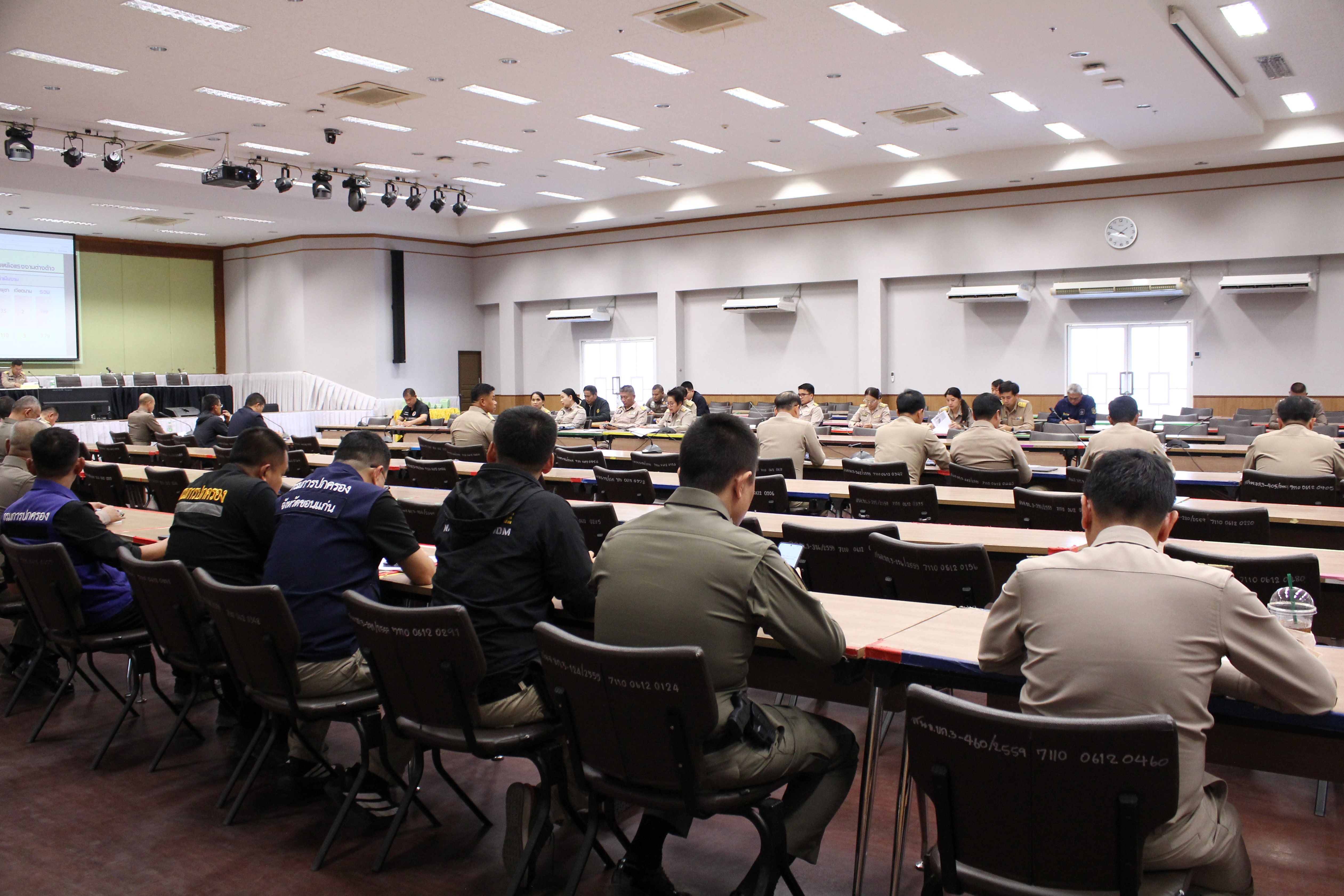 วันที่ 23 กุมภาพันธ์ 2569 ร่วมประชุมคณะกรรมการรักษาความมั่นคง ประจำเดือนกุมภาพันธ์ 2569