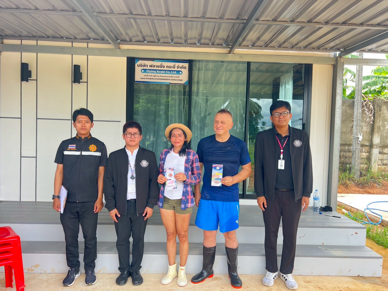 ลงพื้นที่อำเภออ่าวลึก จังหวัดกระบี่ ตรวจสอบนายจ้าง/สถานประกอบการและคนต่างด้าว จำนวน 6 แห่ง