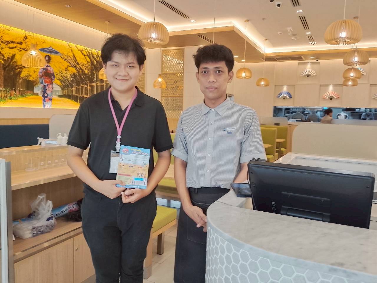 ลงพื้นที่จัดหางานเชิงรุกในพื้นที่อำเภอเมืองกระบี่ จังหวัดกระบี่