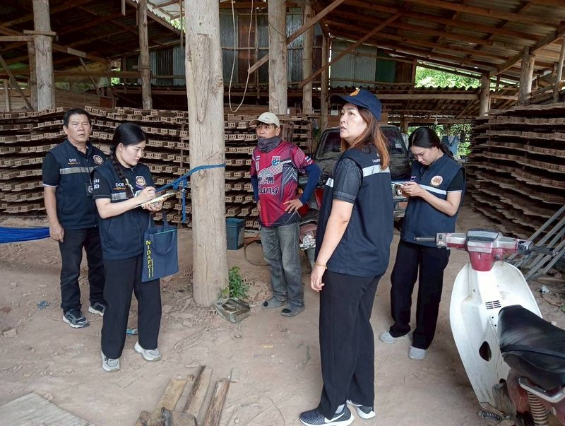 สำนักงานจัดหางานจังหวัดลำปาง ลงพื้นที่ตรวจสอบ ดำเนินคดีนายจ้าง/สถานประกอบการ