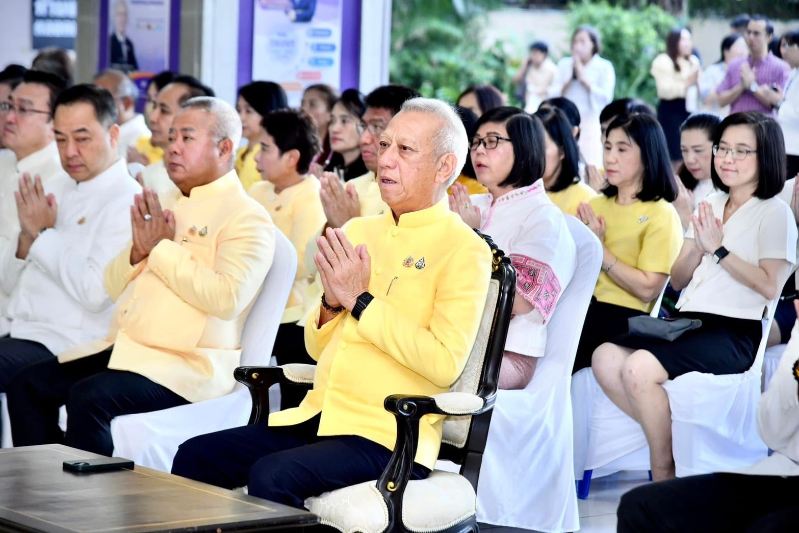 ผู้อำนวยการกองนิติการ ร่วมพิธีทำบุญตักบาตรเนื่องในวันมาฆบูชา ประจำปีพุทธศักราช 2568