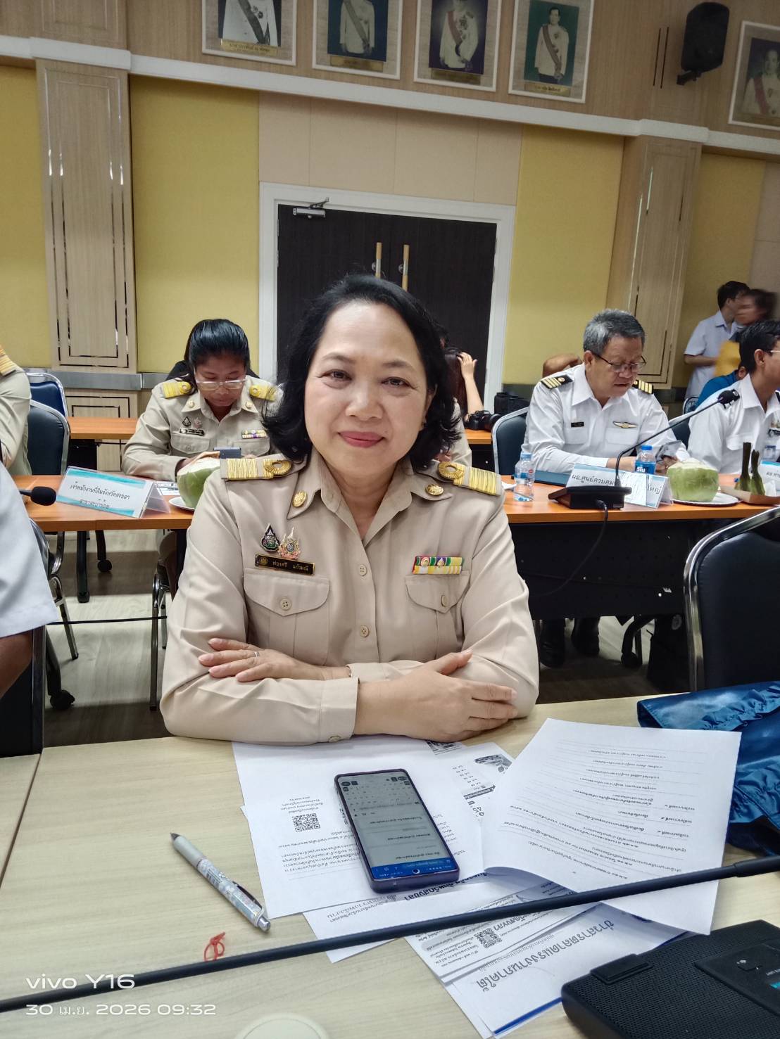เข้าร่วมการประชุมคณะกรมการจังหวัด หัวหน้าส่วนราชการ นายอำเภอ หัวหน้าหน่วยงานรัฐวิสาหกิจ และหัวหน้าหน