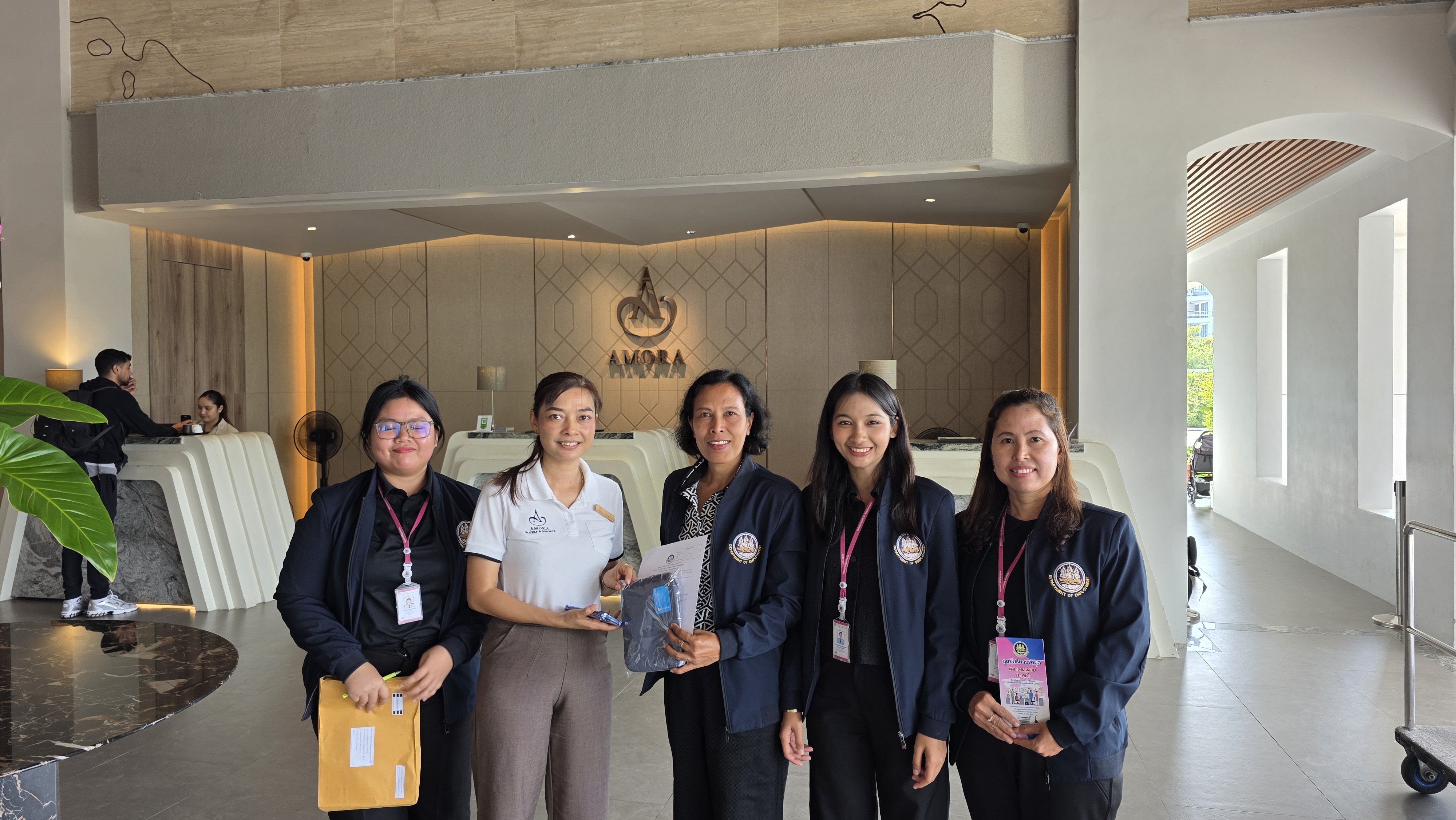 ลงพื้นที่เก็บแบบสำรวจและสัมภาษณ์ตามโครงการศึกษาสมรรถนะการทำงานของประชากรวัยสูงอายุและหลังเกษียณ