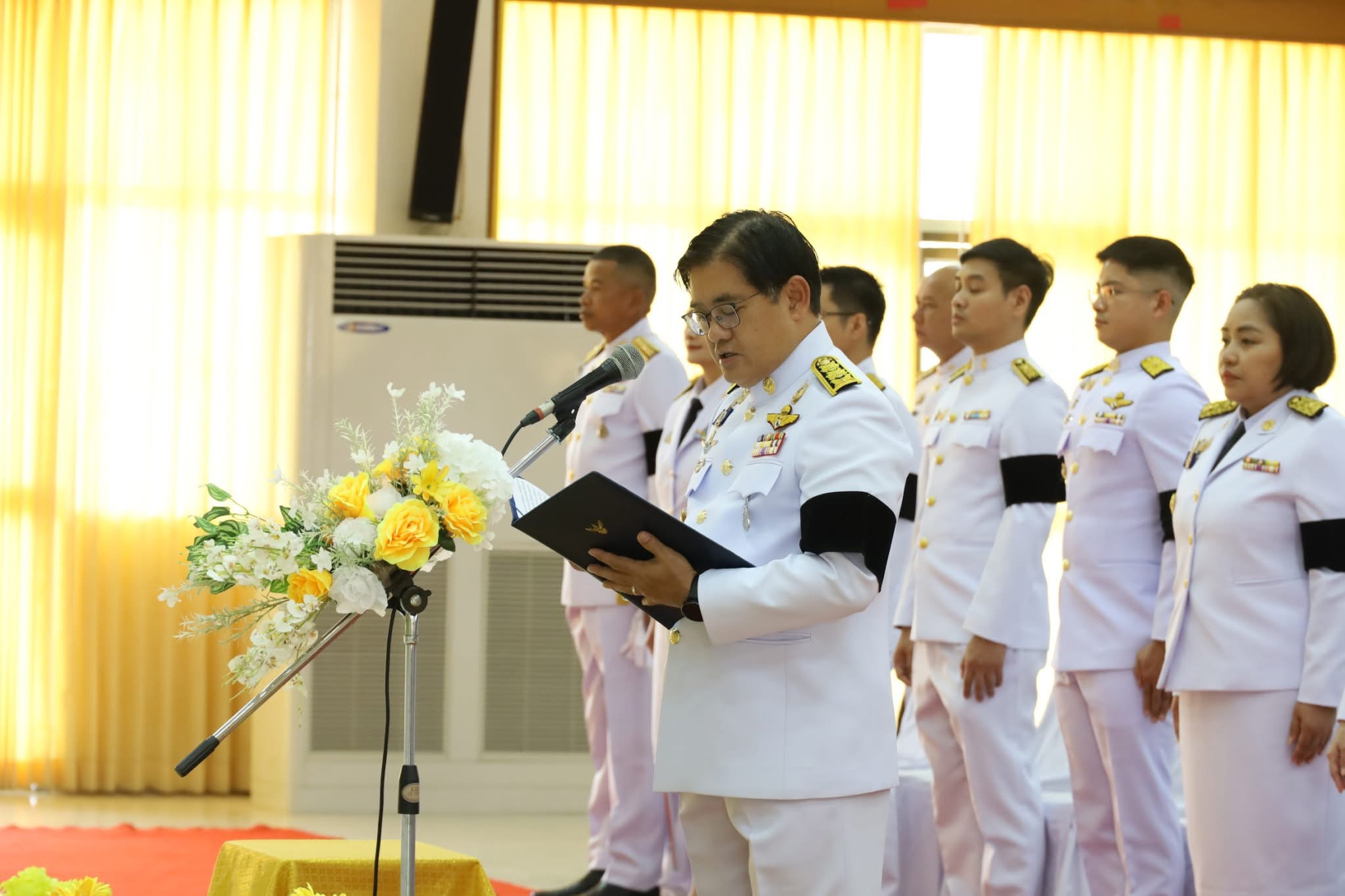 เข้าร่วมพิธี เนื่องในวันมาตรฐานฝีมือแรงงานแห่งชาติ