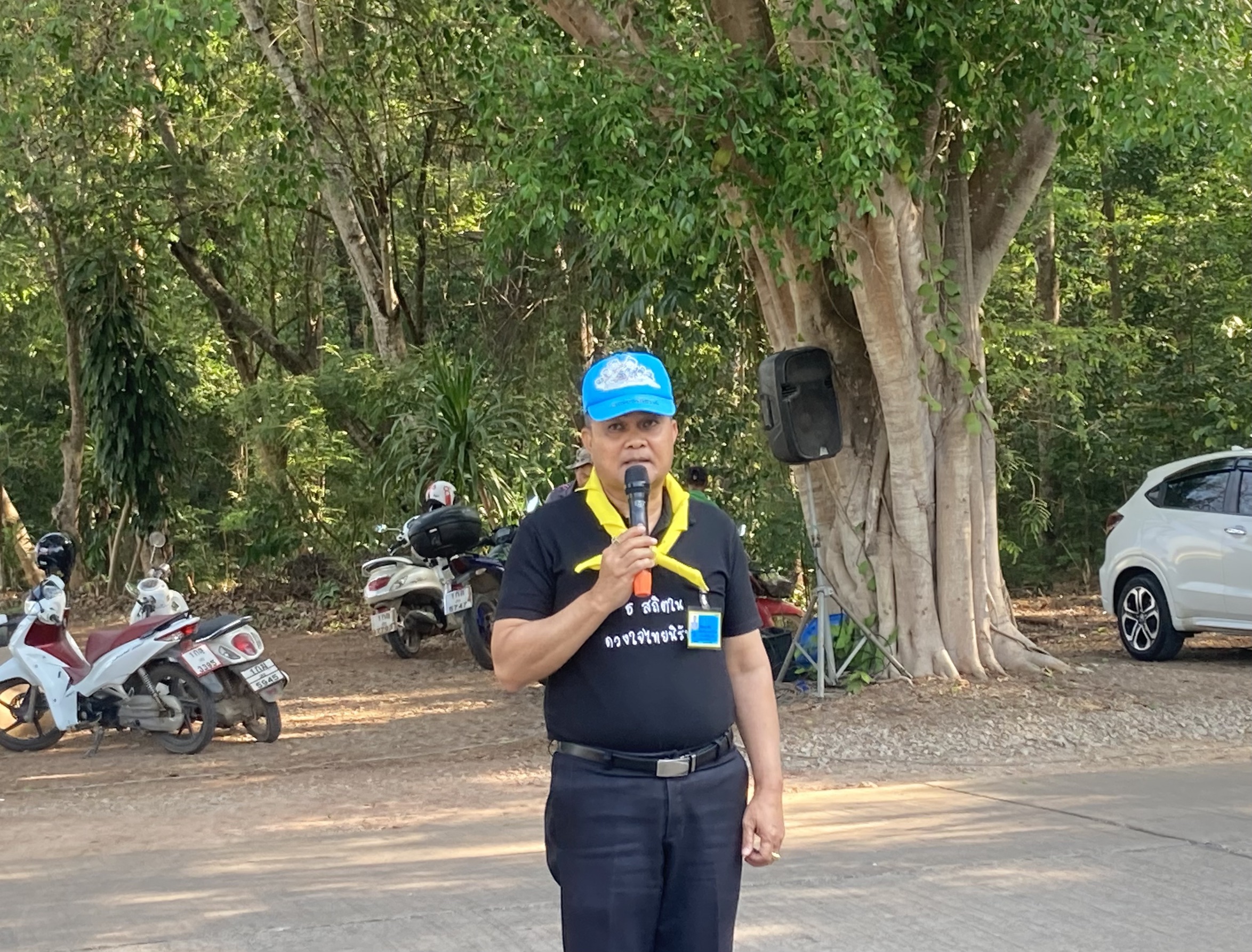 กิจกรรมจิตอาสาพัฒนาทำความสะอาด เพื่อเตรียมสถานที่รับเสด็จ พลเอก พระวรวงศ์เธอ พระองค์เจ้าเฉลิมศึกยุคล