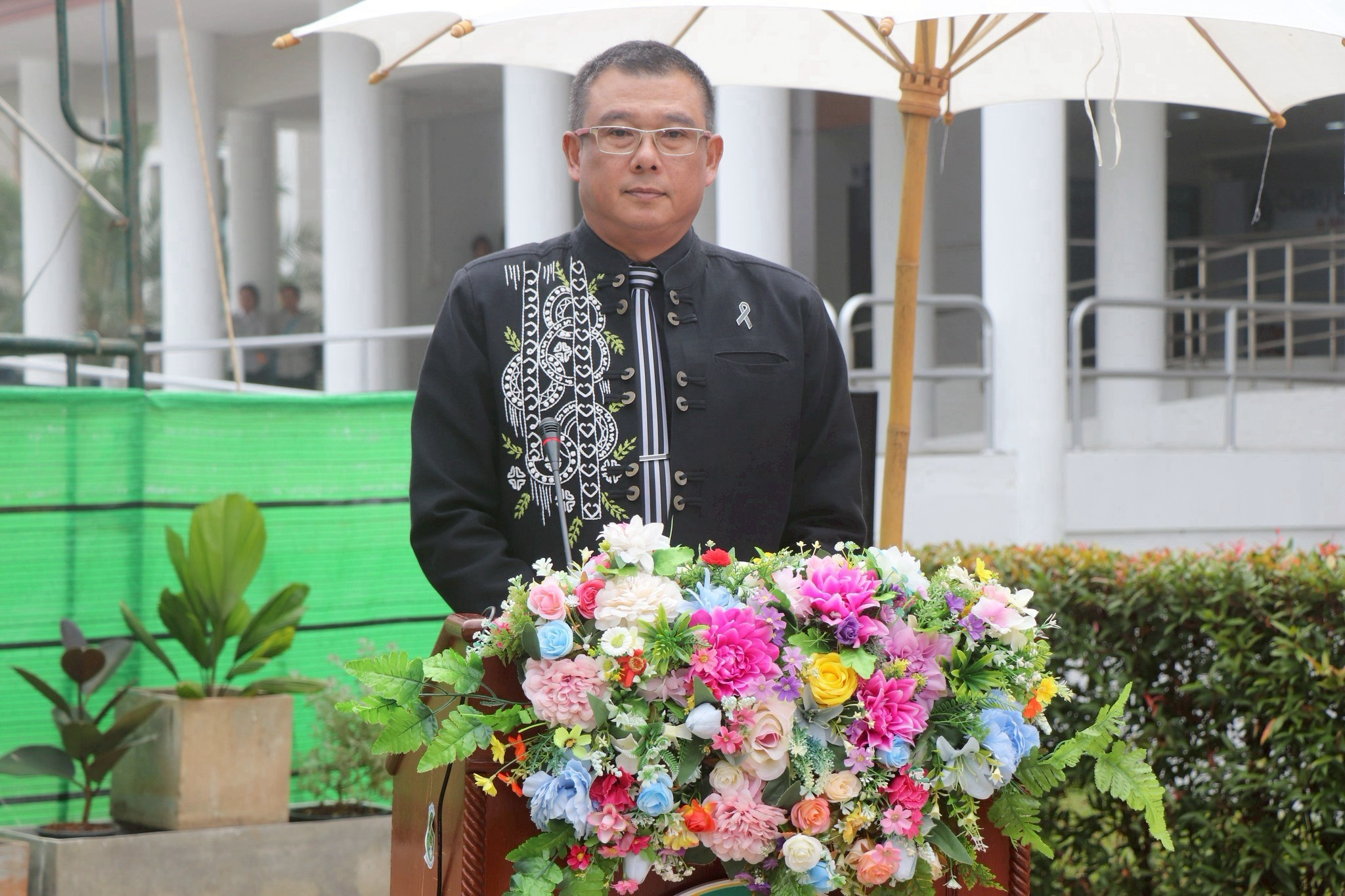 พิธีเปิดงาน มหกรรมวิชาการอุดมศึกษาราชภัฎเพื่อการพัฒนาท้องถิ่นที่ยั่งยืน ครั้งที่ 6