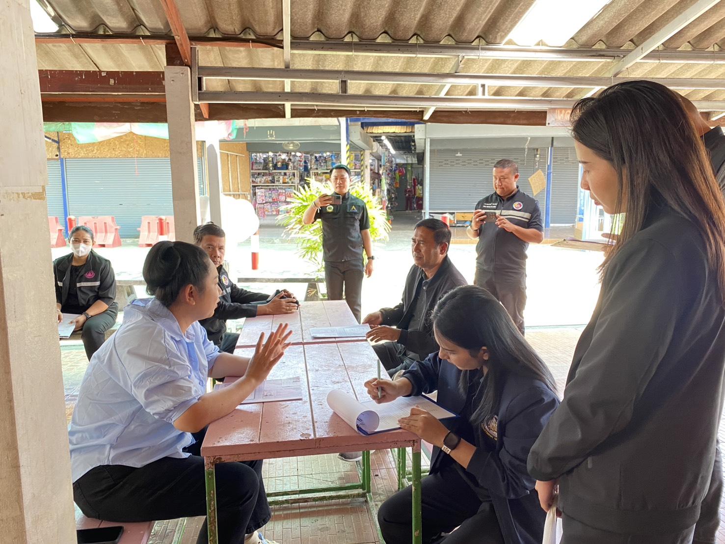 ลงพื้นที่ตรวจบูรณาการตรวจสถานประกอบการ