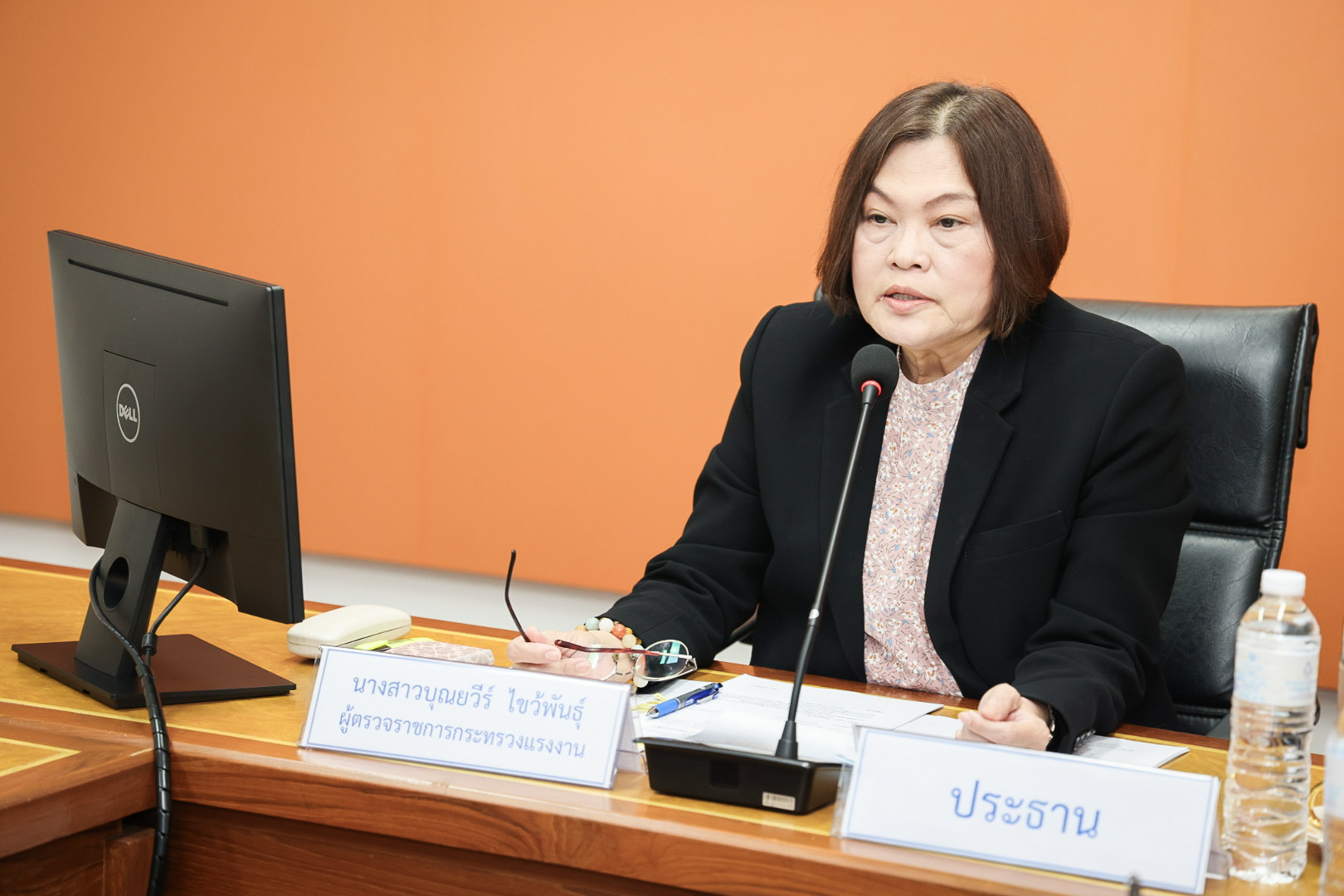 ประชุมเตรียมความพร้อมก่อนการลงพื้นที่ในการประชุมคณะรัฐมนตรีอย่างเป็นทางการนอกสถานที่ ณ จ.นครราชสีมา