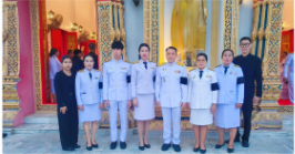 พิธีบำเพ็ญกุศลสวดพระอภิธรรม เพื่ออุทิศถวายเป็นพระราชกุศลสมเด็จ พระนางเจ้าสิริกิติ์ พระบรมราชินีนาถ 