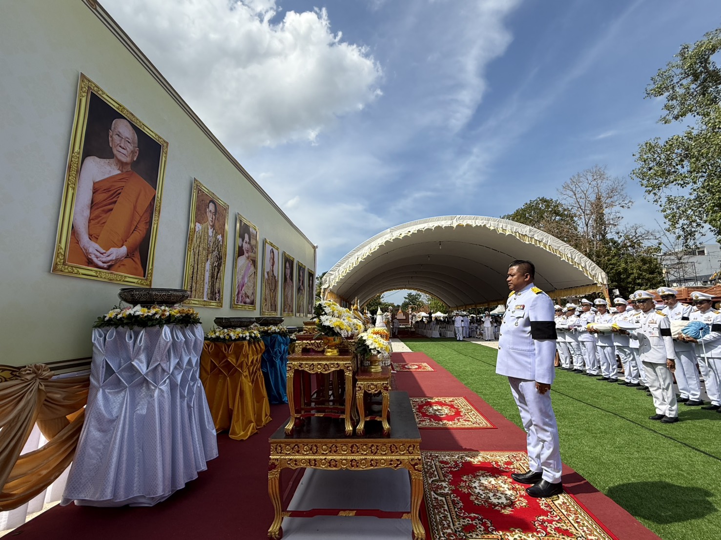 วันที่ 2 มีนาคม 2569 พิธีรับมอบผ้าพระบฏพระราชทานจากอำเภอปากพนังและพิธีสมโภชผ้าพระบฏพระราชทาน