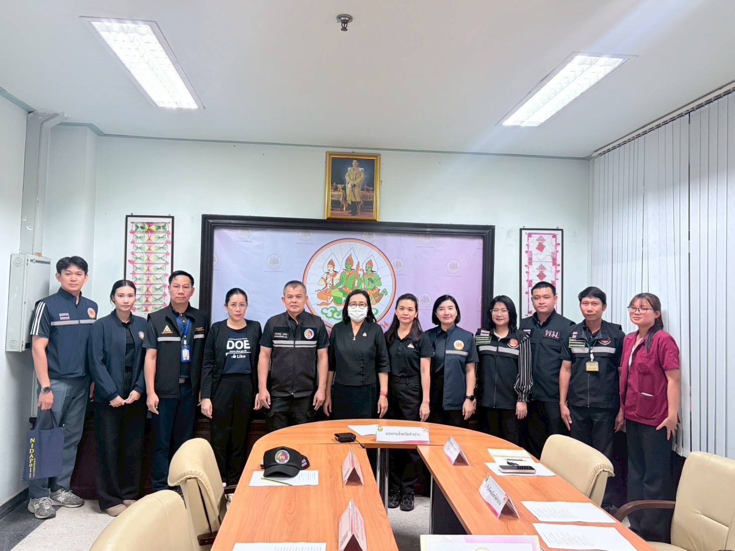 ลงพื้นที่ตรวจบูรณาการร่วมกับหน่วยงานในสังกัดกระทรวงแรงงานจังหวัดลำปาง