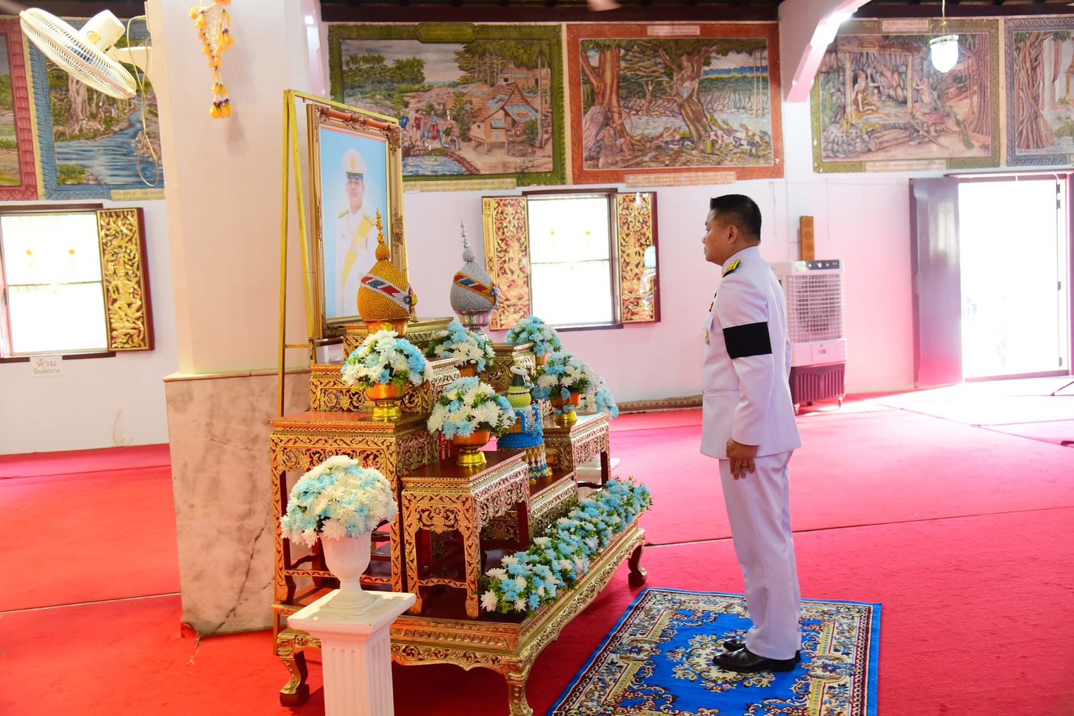 ร่วมพิธีเจริญพระพุทธมนต์ ทำบุญตักบาตรถวายพระราชกุศล เฉลิมพระเกียรติสมเด็จ พระเจ้าลูกยาเธอ