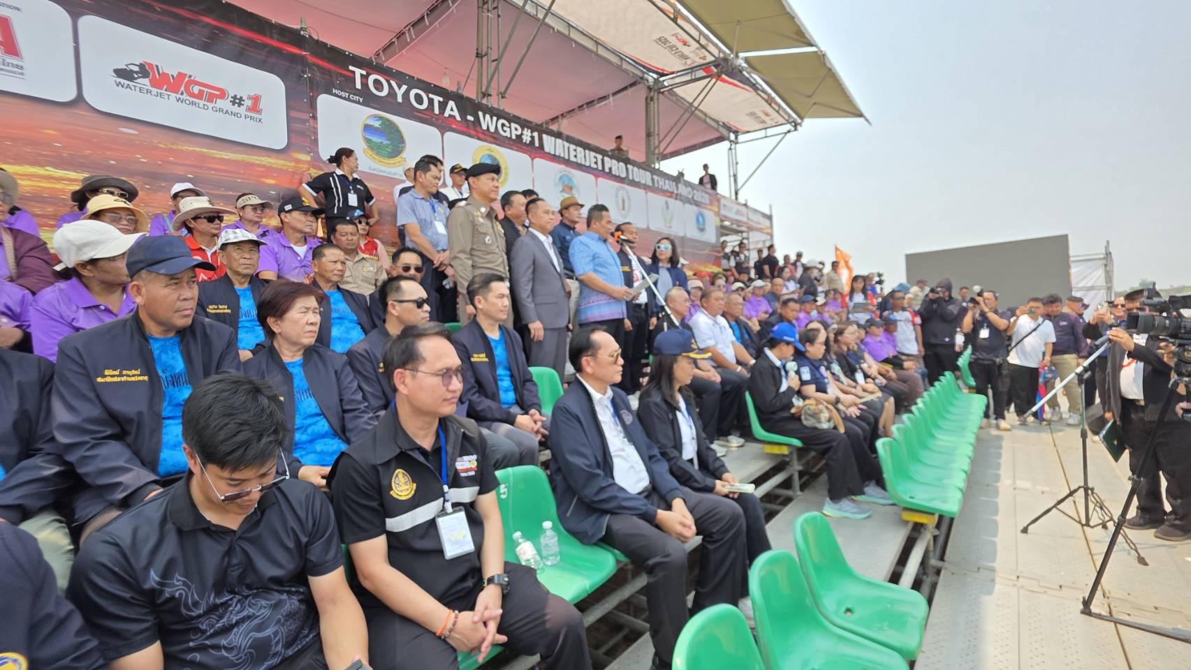 ร่วมเป็นเกียรติในพิธีเปิดการแข่งขันเจ็ตสก็ชิงแชมป์ประเทศไทย สนามที่ 1