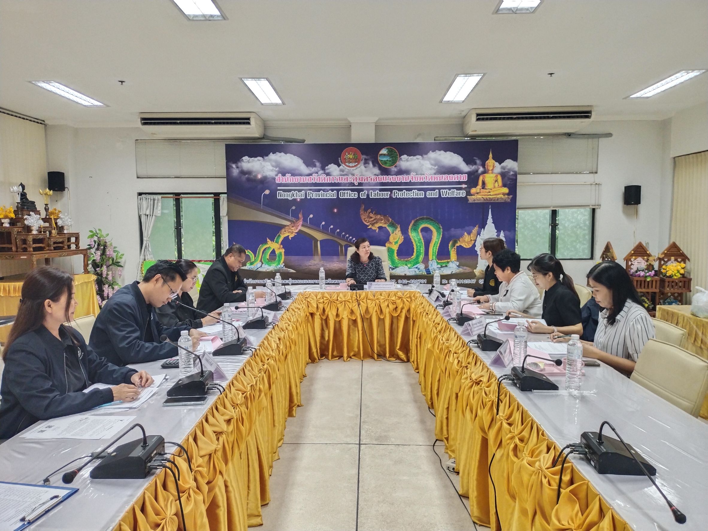 ร่วมประชุมคณะอนุกรรมการประกันสังคมจังหวัดหนองคาย ครั้งที่ 2/2569