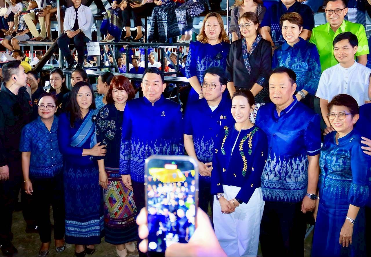 จัดหางานจังหวัดเพชรบูรณ์ รวมพิธีเปิดงานประเพณีฮักบั้งไฟพุเตย ประจำปี 2569