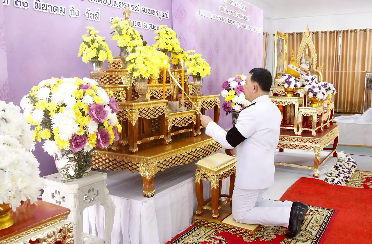ร่วมพิธีบรรพชาอุปสมบทพระภิกษุสามเณร