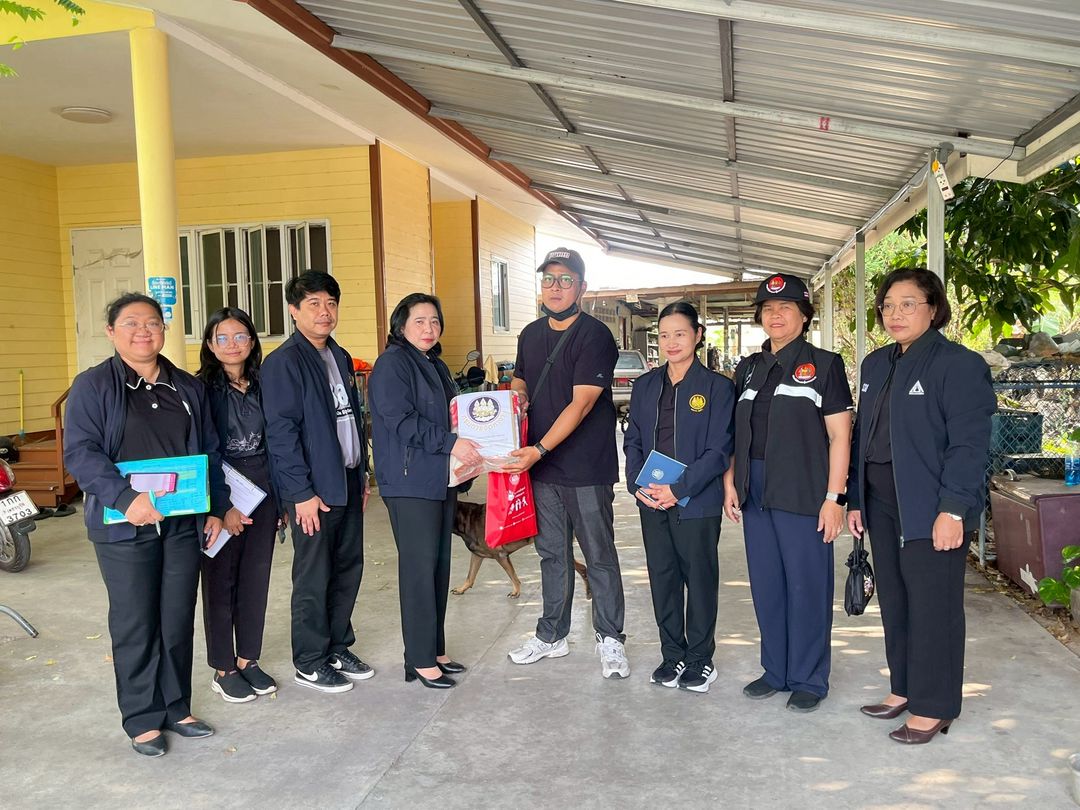 ลงพื้นที่ติดตาม/เยี่ยมเยียนให้กำลังใจครอบครัวแรงงานที่ไปทำงานในตะวันออกกลาง