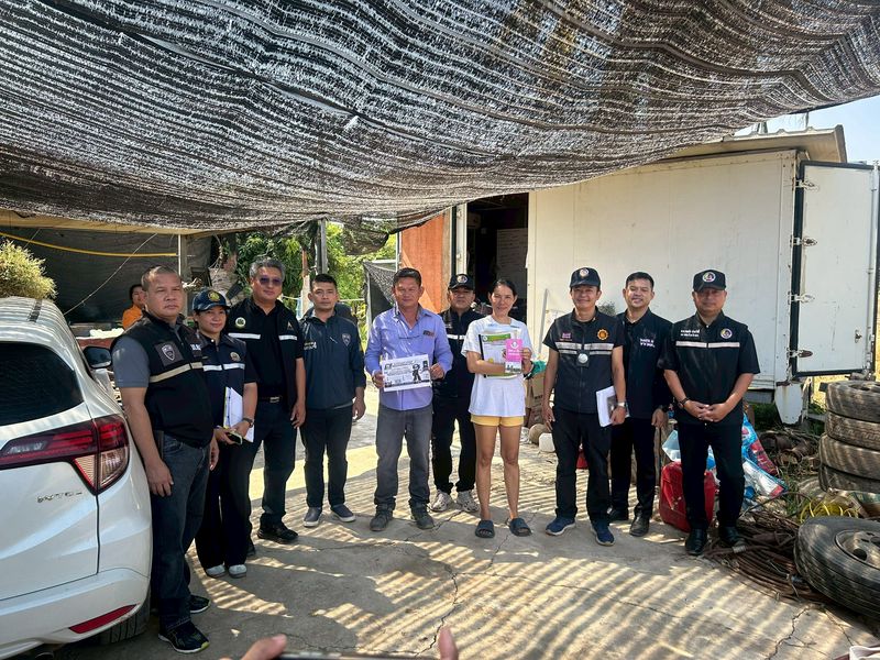 สจจ.พิจิตร ร่วมตรวจบูรณาการสถานประกอบการเพื่อป้องกันและแก้ไขปัญหาแรงงานต่างด้าวหลบหนีเข้าเมือง