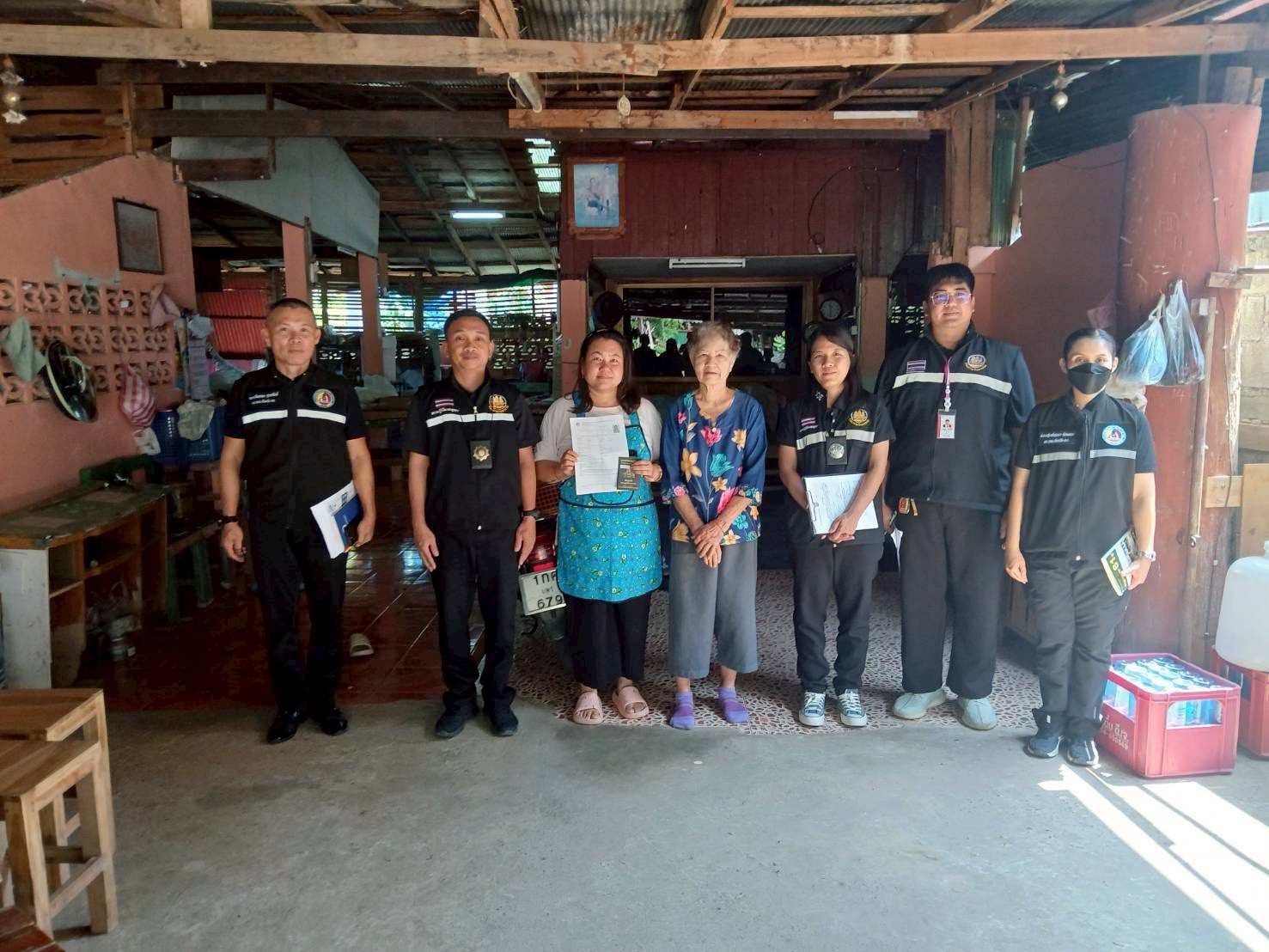 สำนักงานจัดหางานจังหวัดแพร่ ตรวจสอบนายจ้าง/ สถานประกอบการ และการทำงานของคนต่างด้าว