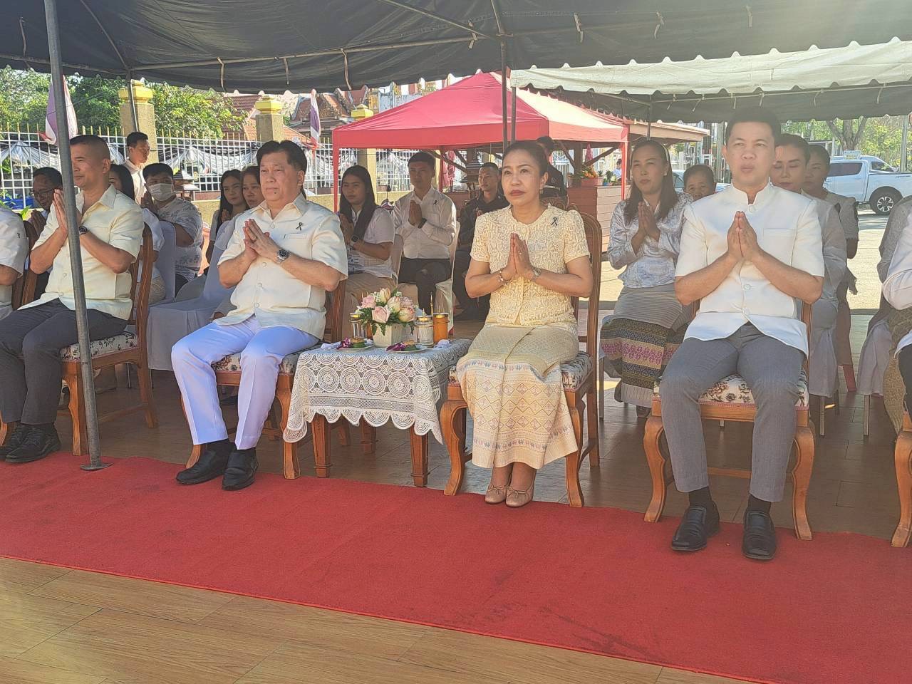 พิธีบวงสรวงการจัดงานของดีสระบุรีและงานกาชาด ประจำปี 2569 