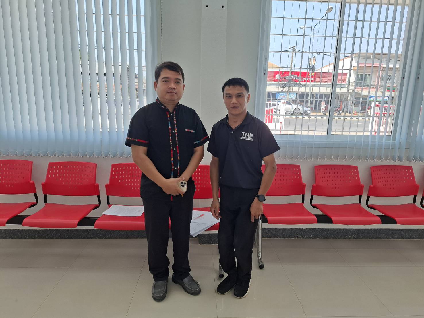 จัดหางานจังหวัดศรีสะเกษ มอบหมายให้ นักวิชาการแรงงานชำนาญการ พร้อมเจ้าหน้าที่ ออกตรวจติดตามการชี้แจงส