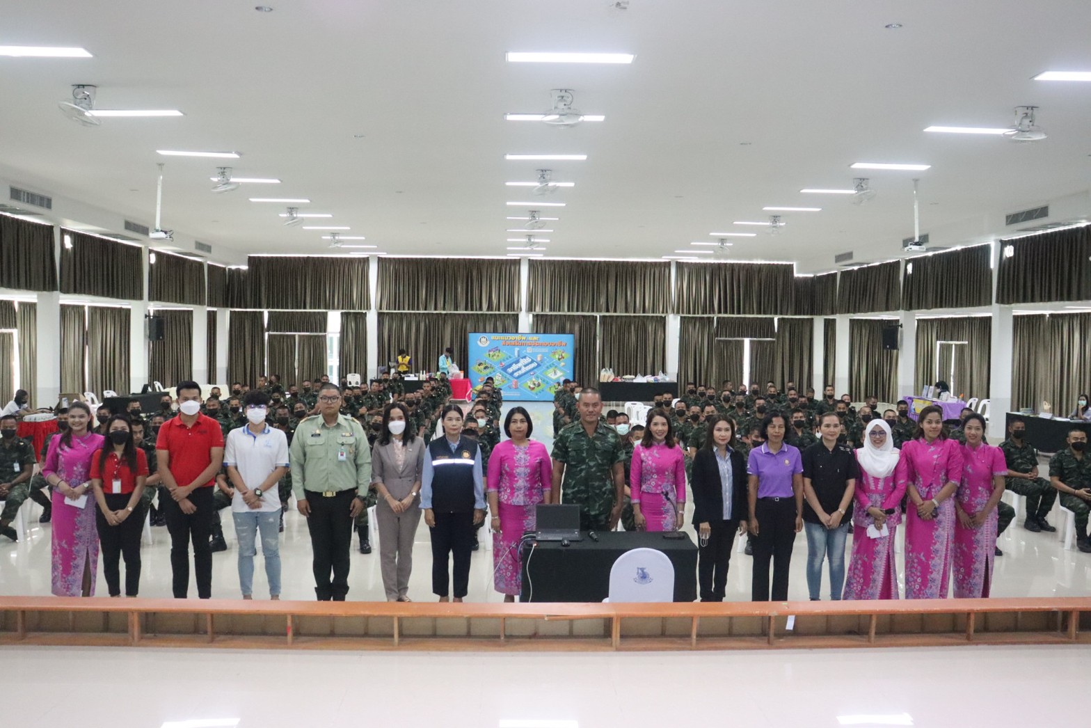 กิจกรรมส่งเสริมการมีงานทำให้ทหารกองประจำการที่จะปลดเป็นทหารกองหนุน