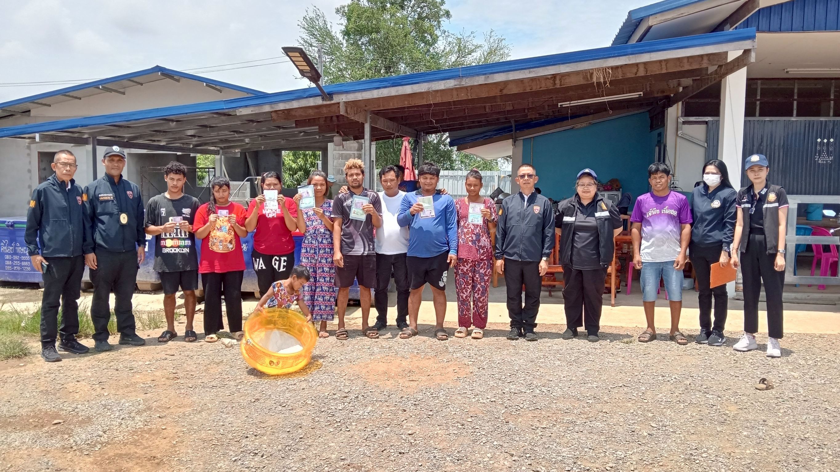 สจจ.สุโขทัย ดำเนินโครงการตรวจสอบ ดำเนินคดีนายจ้าง/สถานประกอบการ และแรงงานต่างด้าวผิดกฎหมาย