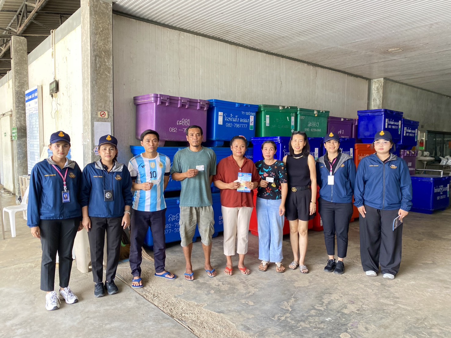 เจ้าหน้าที่งานตรวจและคุ้มครองคนหางาน ลงพื้นที่อำเภอพุนพิน จังหวัดสุราษฎร์ธานี