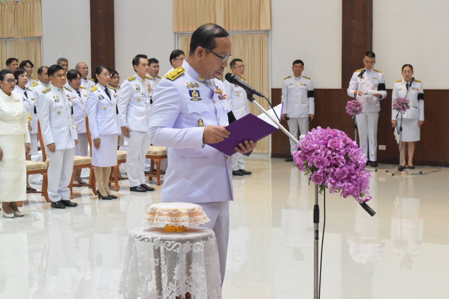 เข้าร่วมกิจกรรมเฉลิมพระเกียรติ เนื่องในโอกาสพระราชพิธีมหามงคลเฉลิมพระชนมพรรษา 4 รอบ