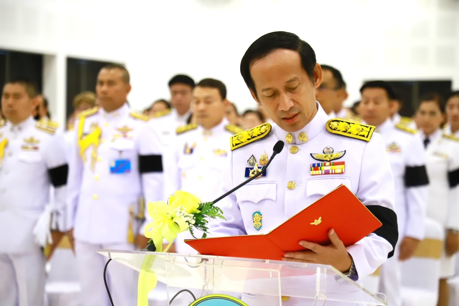 ร่วมพิธี วันที่ระลึกพระบาทสมเด็จพระนั่งเกล้าเจ้าอยู่หัว พระมหาเจษฎาราชเจ้า