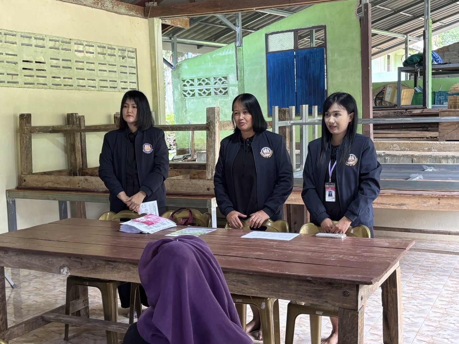 สำนักงานจัดหางานจังหวัดตราด  ร่วมตรวจติดตามผลการดำเนินงานของกลุ่มอาชีพการประกอบธุรกิจเครื่องดื่ม