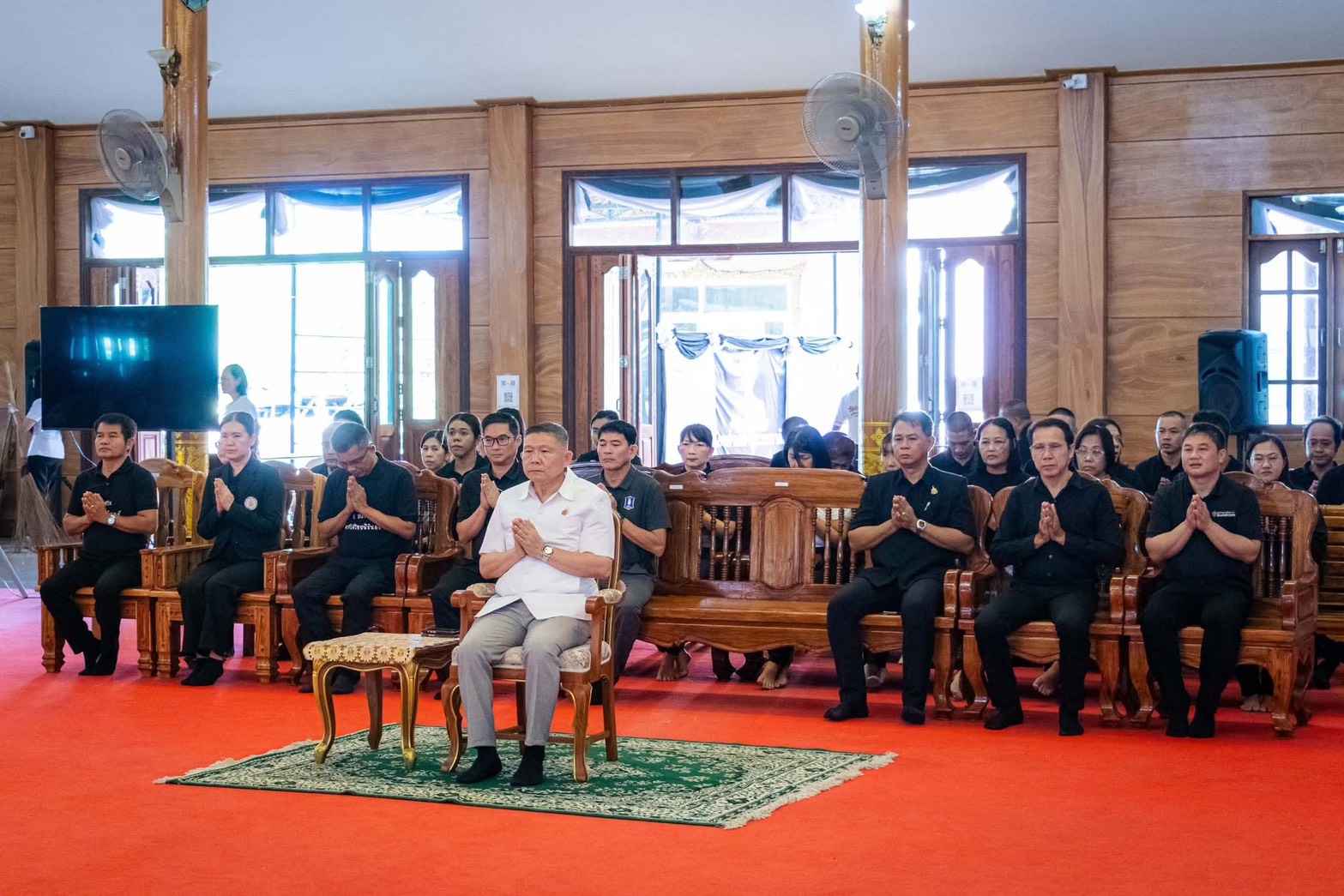 สำนักงานจัดหางานจังหวัดตราด ร่วมกิจกรรม “รวมพลังสร้างสัปปายะสู่วัดด้วยวิถี 5ส (Big Cleaning Day)