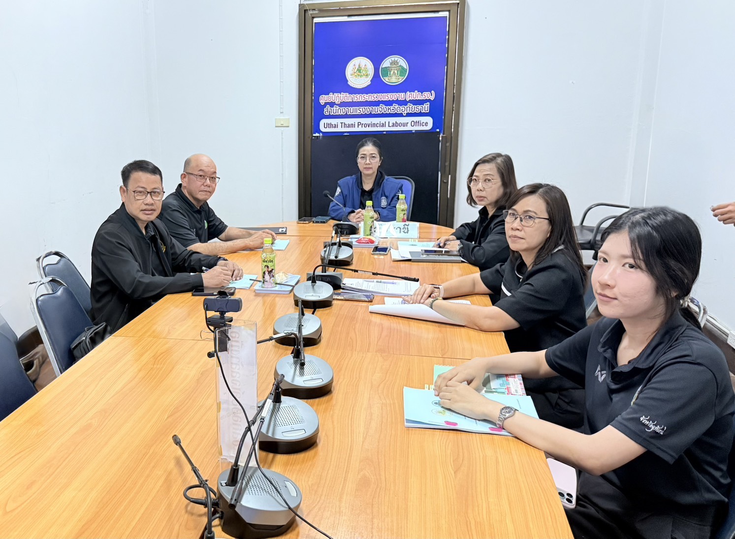 ร่วมประชุมหัวหน้าส่วนราชการสังกัดกระทรวงแรงงานจังหวัดอุทัยธานี ครั้งที่5/2569 ประจำเดือนพฤษภาคม 2569