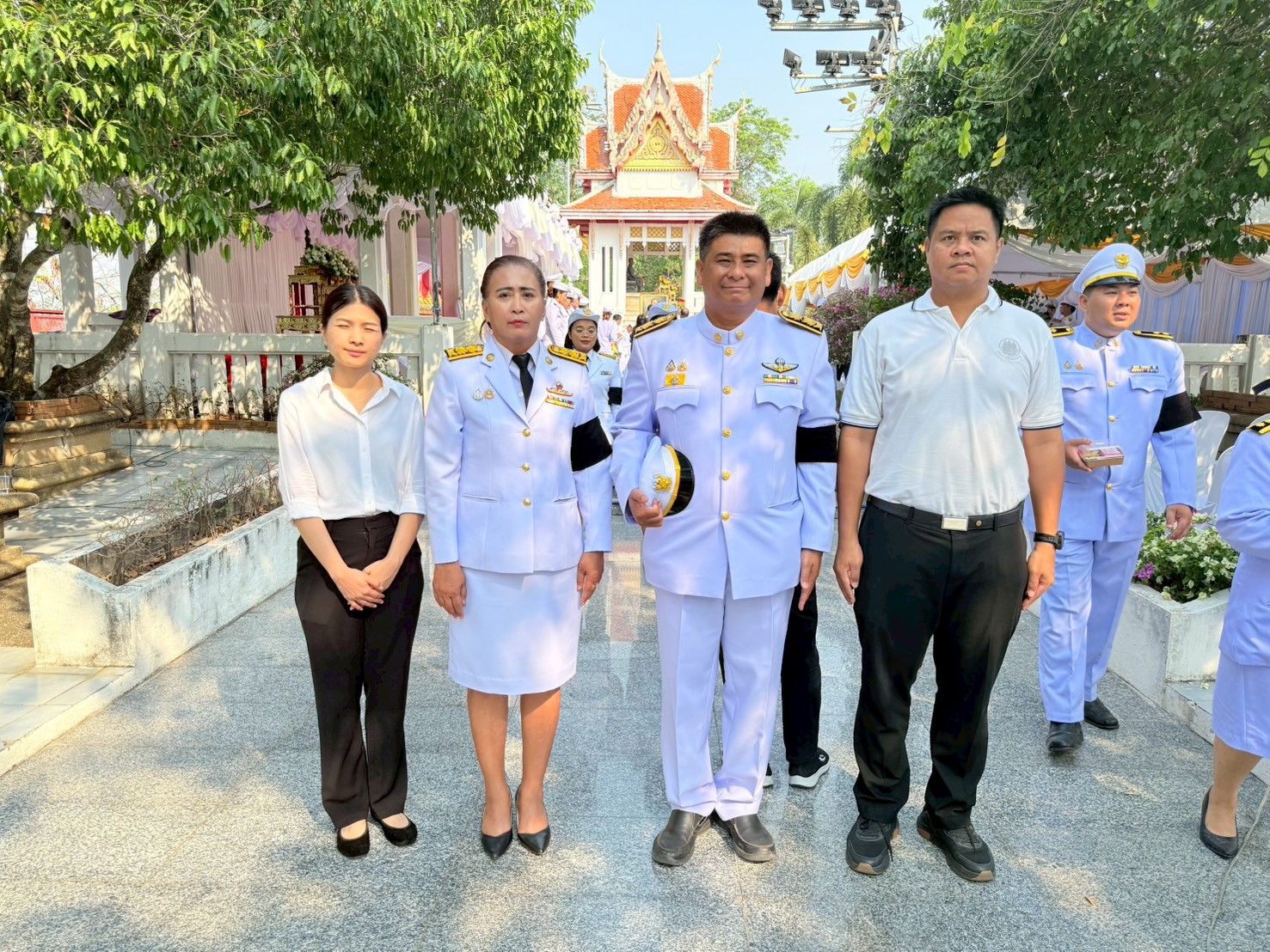 ร่วมพิธีวันที่ระลึกพระบาทสมเด็จพระพุทธยอดฟ้าจุฬาโลกมหาราชและวันที่ระลึกมหาจักรีบรมราชวงศ์