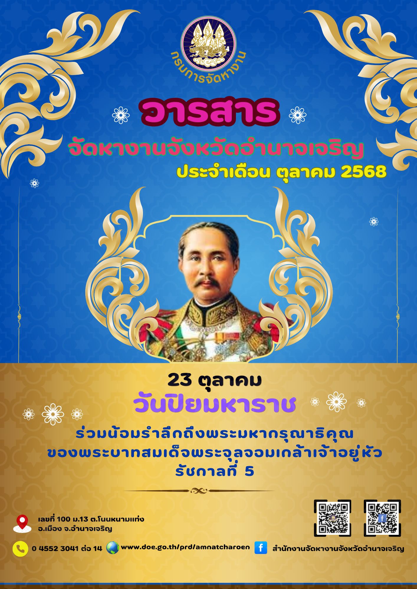 วารสารสถานการณ์ตลาดแรงงานประจำเดือน ตุลาคม 2568